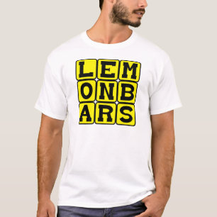 Camiseta Barras de Limón, Tipo de Postre