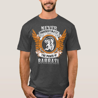 Camiseta Barraza Name Shirt Nunca Subestima La Potencia O