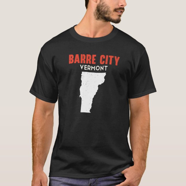 Camiseta Barre ciudad Vermont Estados Unidos Estados Unidos (Anverso)