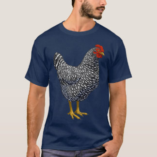 Camiseta Barred Plymouth Rock Hen Chicken Lover
