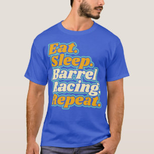 Camiseta Barrel Carreras Barrel Racer Rodeo Occidental