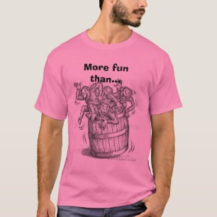 Camiseta Barrel los monos llenos del o, más diversión que…