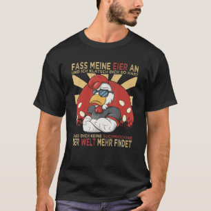 Camiseta Barrel Mis Huevos en Rooster con Vintage de gafas