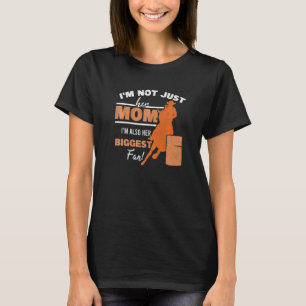 Camiseta Barrel Racer Fan Mom Horario Madre Rodeo Barrel Ra