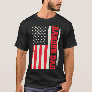 Camiseta Barrera de peluquería Patriótica