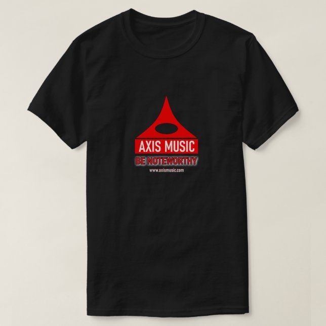 Camiseta Barrido de notas (Diseño del anverso)