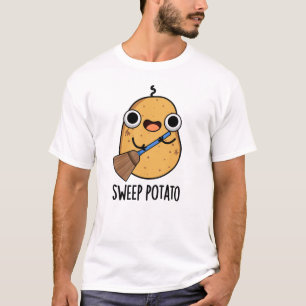 Camiseta Barrido de papa divertida dulce de bollo de papa