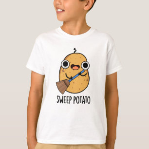 Camiseta Barrido de papa divertida dulce de bollo de papa