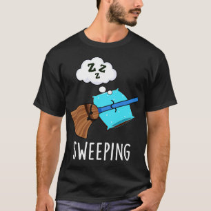 Camiseta Barrido divertido baño durmiendo