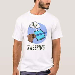 Camiseta Barrido divertido baño durmiendo