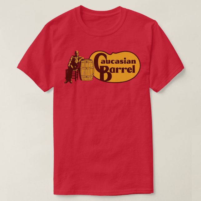 Camiseta Barril caucásico (Diseño del anverso)
