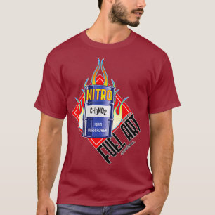Camiseta Barril de Carreras de arrastre de combustible supe