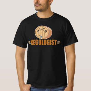 Camiseta Barril de cervecero humorístico de Kegologist 