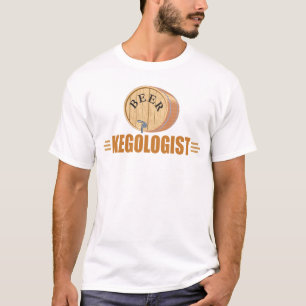 Camiseta Barril de cervecero humorístico de Kegologist 