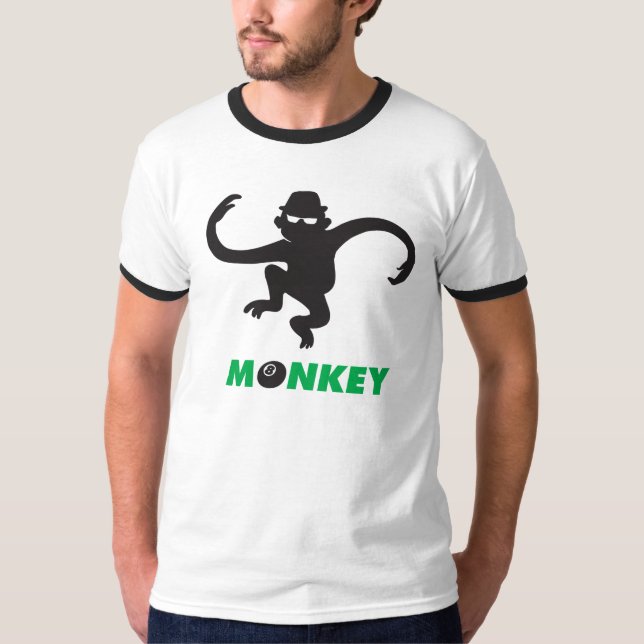 CAMISETA BARRIL DE MONO (Anverso)