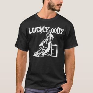 CAMISETA BARRIL QUE COMPITE CON AL MUCHACHO AFORTUNADO