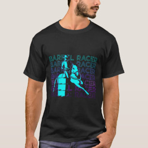 Camiseta Barril Racer Barrel Carreras de cañón Caballo de c
