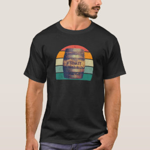 Camiseta barriles de barril de barril de barril de vidrio d