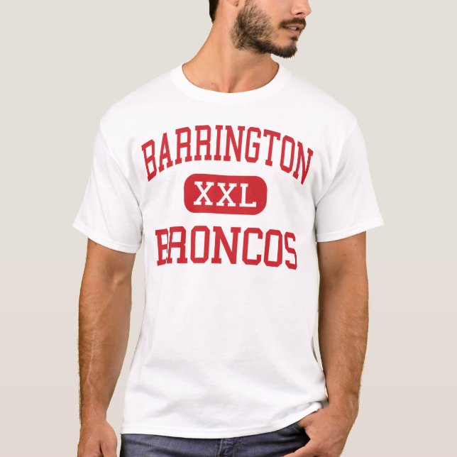 Camiseta Barrington - caballos salvajes - alto - Barrington (Anverso)