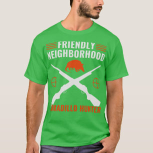 Camiseta Barrio amistoso Armadillo Hunter Armadillo H