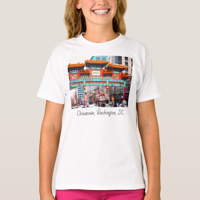 Camiseta Barrio Chino en Washington, DC. (Anverso)