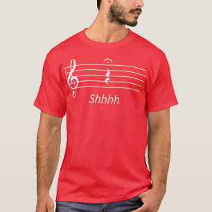 Camiseta Barrio de la música resto Fermata Shhhh
