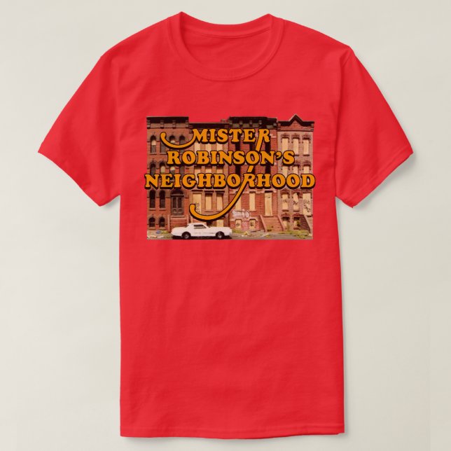 Camiseta Barrio de Mister Robinsons (Diseño del anverso)