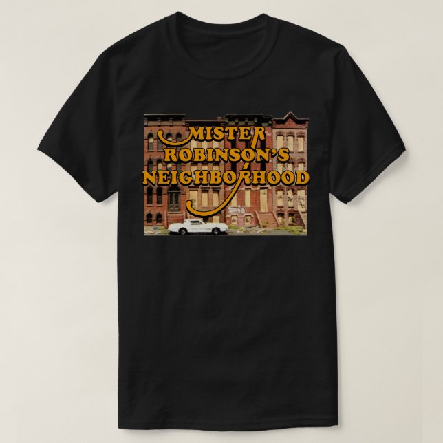 Camiseta Barrio de Mister Robinsons (Diseño del anverso)