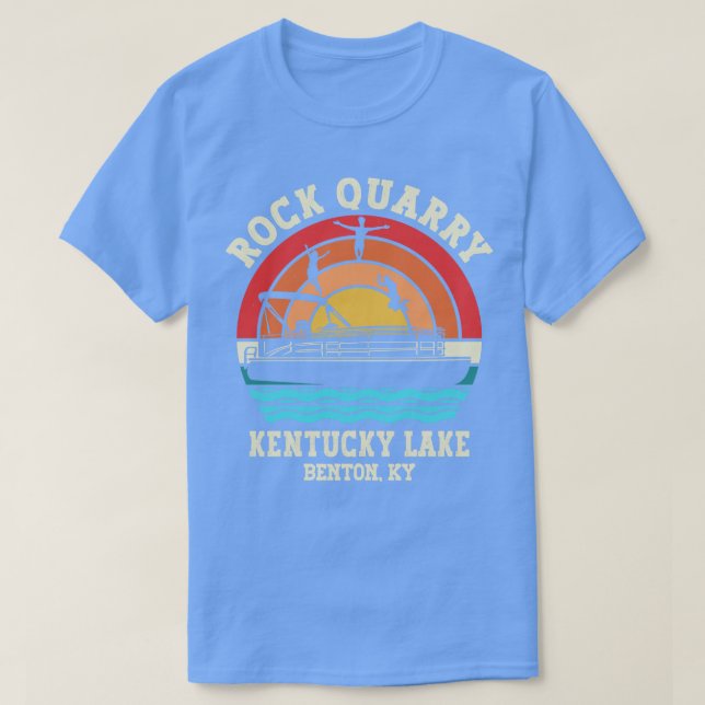 Camiseta Barrio de rock del lago Kentucky (Diseño del anverso)