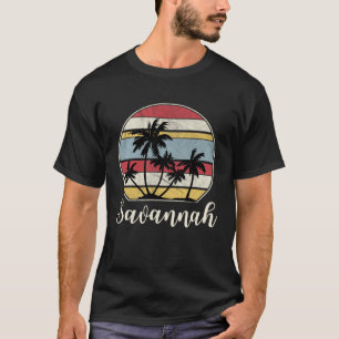 Camiseta Barrio de vacaciones en playa de Savannah Georgia