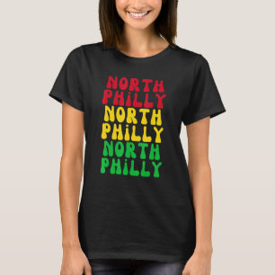 Camiseta Barrio del Norte de Filadelfia Ciudad Amor Fratern
