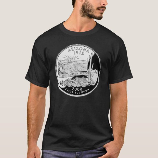 Camiseta Barrio Estatal de Faux Arizona (Anverso)