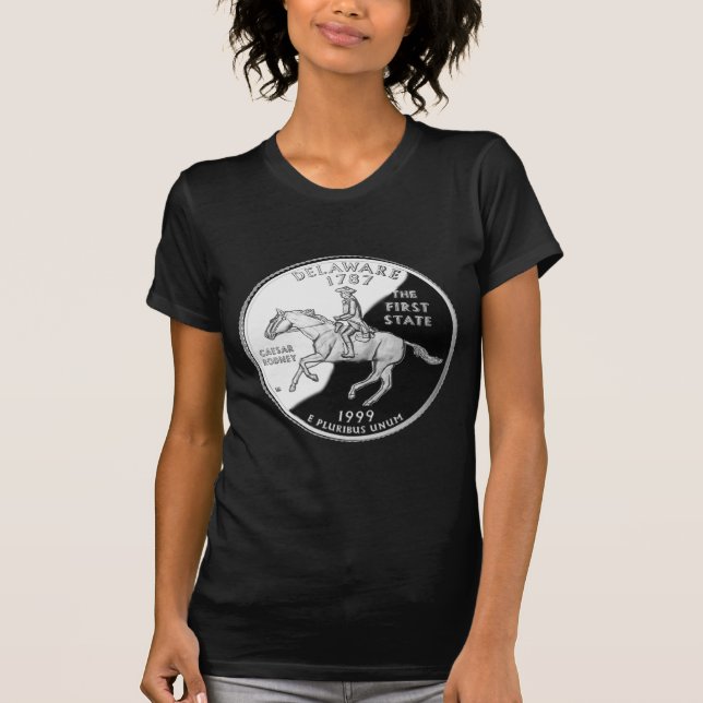 Camiseta Barrio Estatal de Faux Delaware (Anverso)