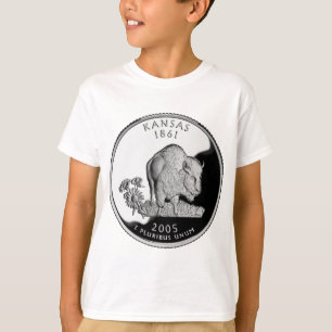 Camiseta Barrio Estatal de Faux Kansas