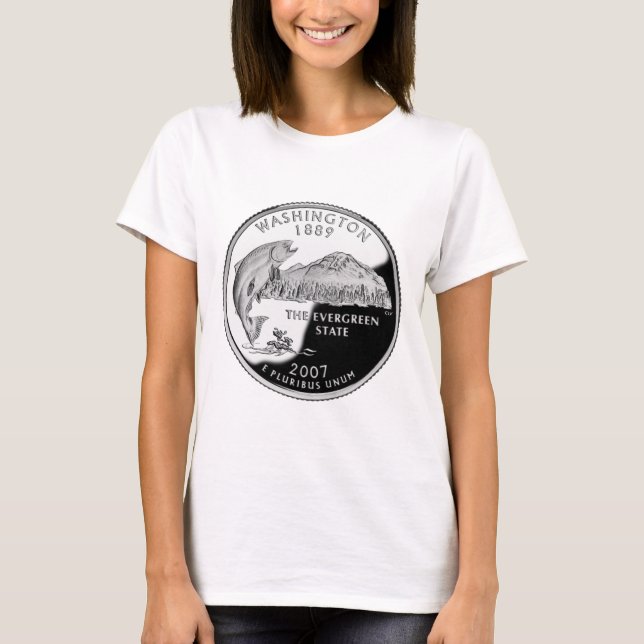 Camiseta Barrio Estatal de Faux Washington (Anverso)