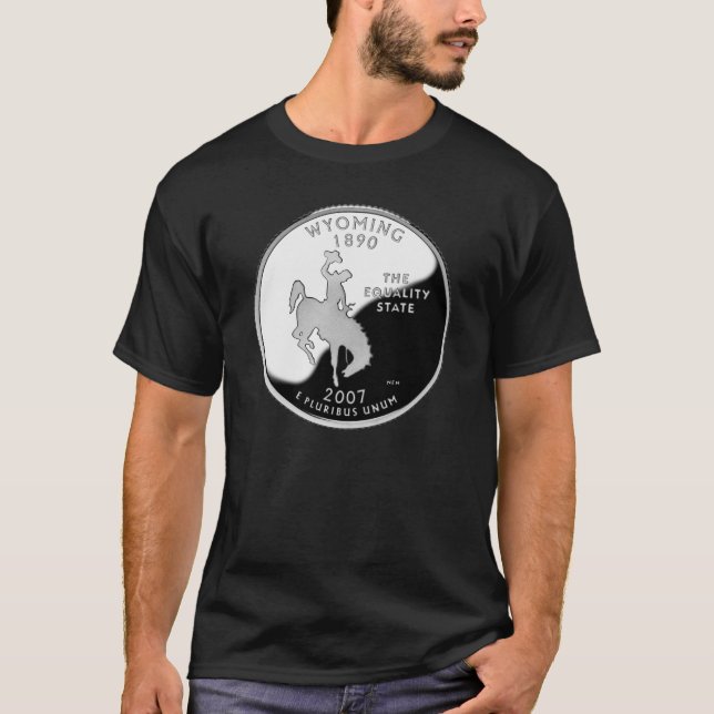 Camiseta Barrio Estatal de Faux Wyoming (Anverso)