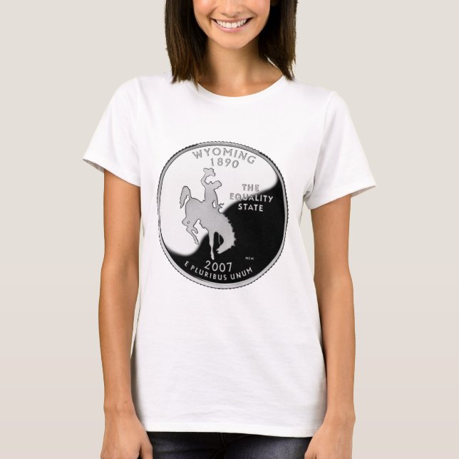 Camiseta Barrio Estatal de Faux Wyoming (Anverso)