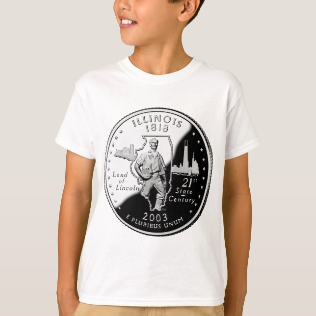 Camiseta Barrio Estatal de Illinois (Anverso)