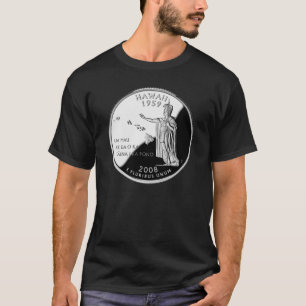 Camiseta Barrio Faux del estado de Hawaii