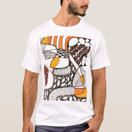 Camiseta Barrio naranja