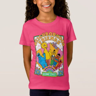 Camiseta Barrio Sésamo Amigos vecinos