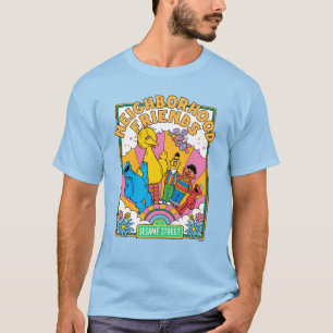 Camiseta Barrio Sésamo Amigos vecinos