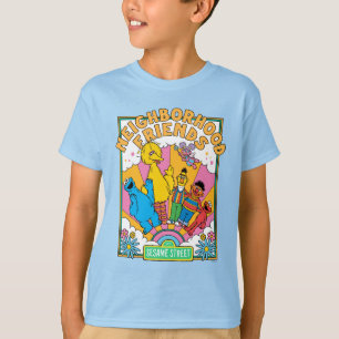 Camiseta Barrio Sésamo Amigos vecinos