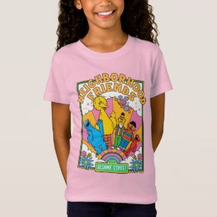 Camiseta Barrio Sésamo Amigos vecinos