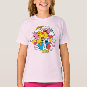 Camiseta Barrio Sésamo   Amor