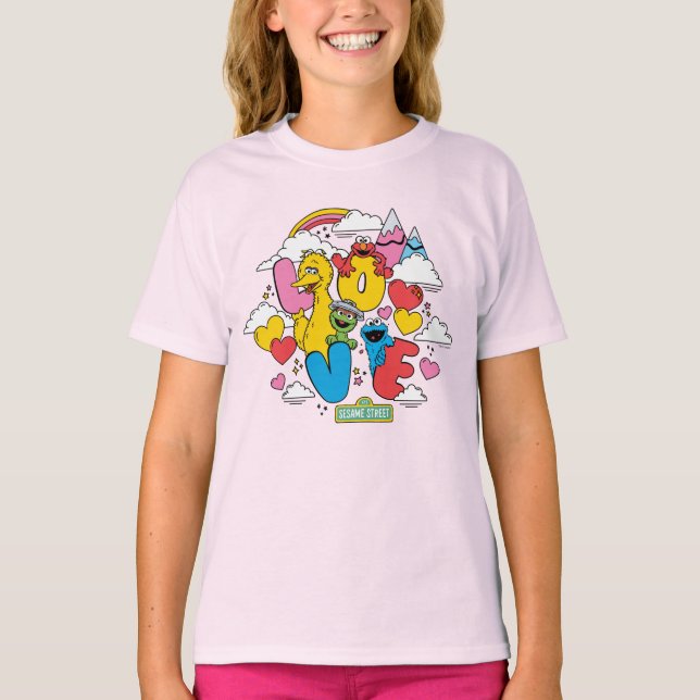 Camiseta Barrio Sésamo | Amor (Anverso)