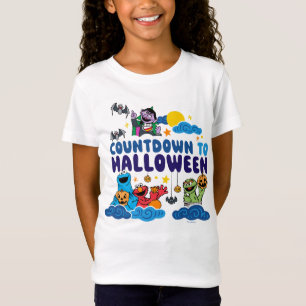 Camiseta Barrio Sésamo   Cuenta regresiva para Halloween