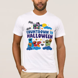 Camiseta Barrio Sésamo   Cuenta regresiva para Halloween