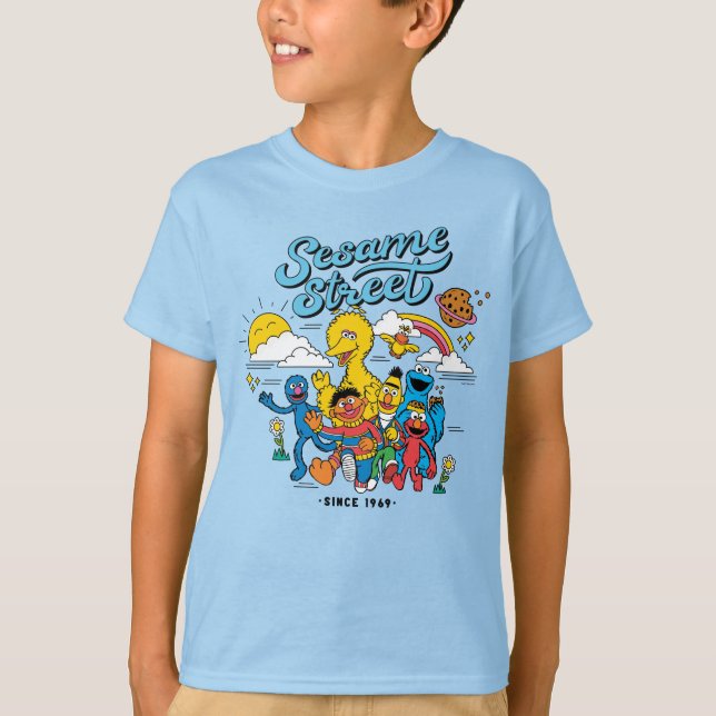 Camiseta Barrio Sésamo | Desde 1969 (Anverso)