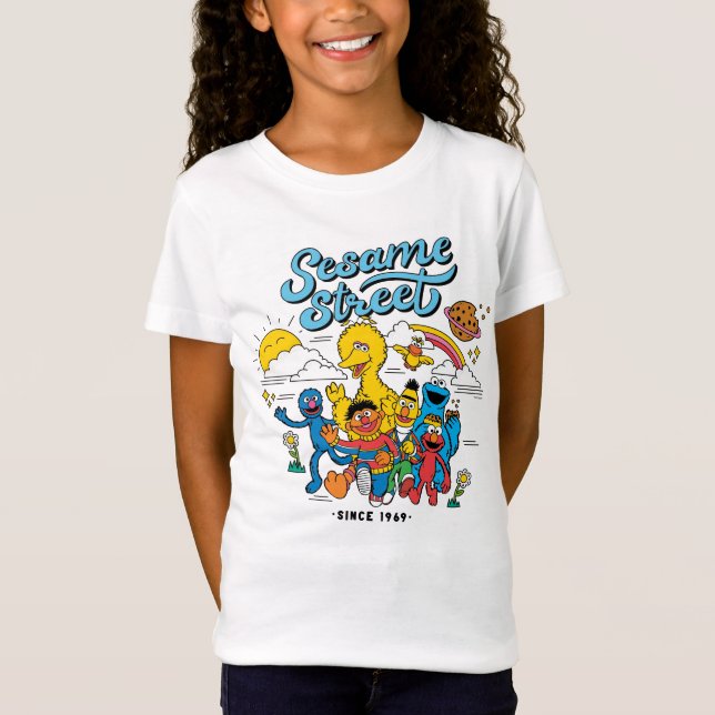 Camiseta Barrio Sésamo | Desde 1969 (Anverso)